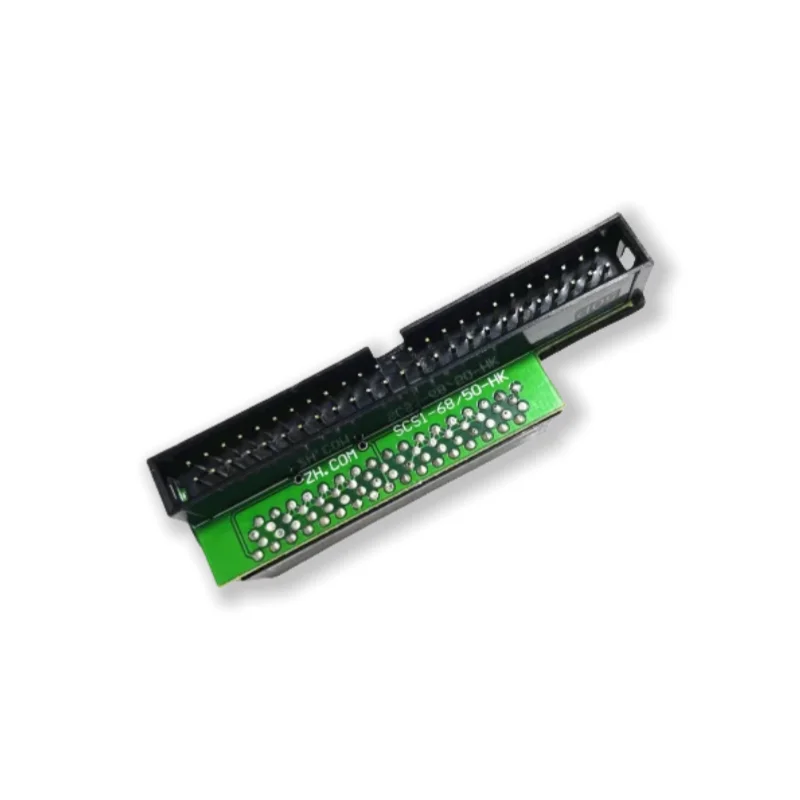 SCSI 68p to IDE 50p Hard drive adapter SCSI 68pin Male to 50pin Male HDD conveter adapter  High Quality