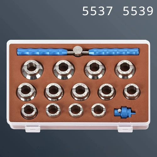 5537 5539 Caja de reloj de aleación abridor trasero DIe cubierta ranurada impermeable adecuada para herramienta removedora de relojes Rolex 18,5mm-36,5mm W3739