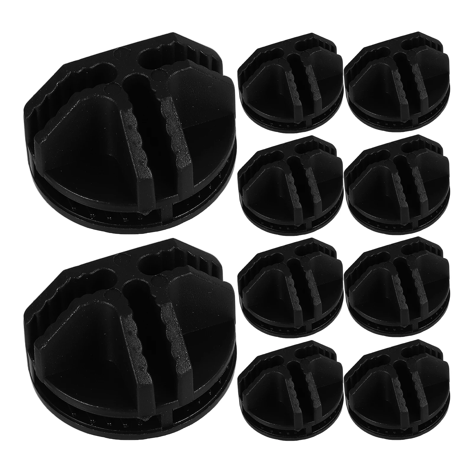 

20pcs Buckle Wire Cube Connectors ABS Material Heavy Duty Shoe Cubes Wardrobe Pet Cage Storage ganizer