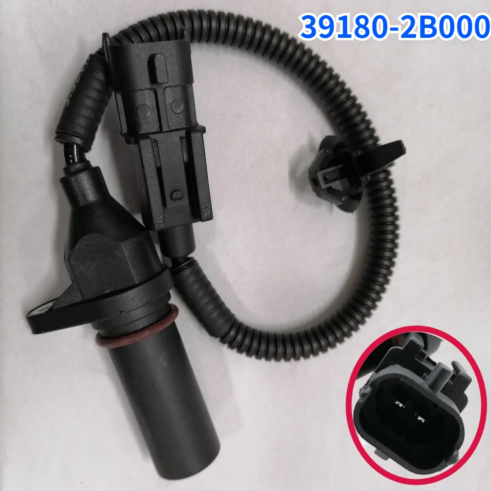 39180-2B000 Car Crankshaft Position Sensor Fits for Hyundai Veloster Elantra Accent Kia Soul 1.4L 1.6L 1.8L 2.0L 391802B000