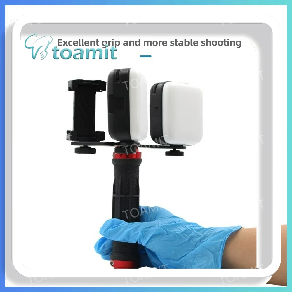 

LED Ring Light for Oral Camera Wireless Bluetooth Photography Fill Light Portable Dental Exam Tool Smartphone Compatible