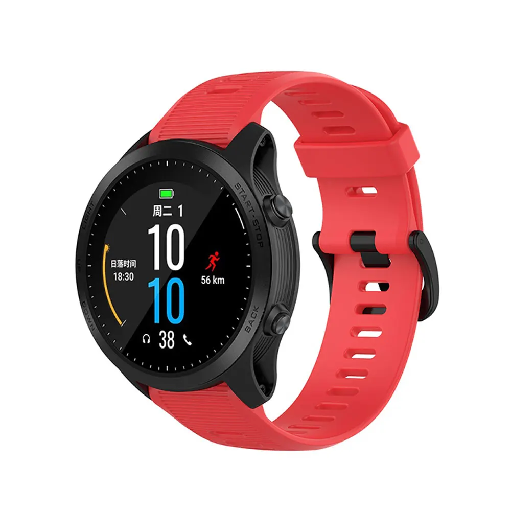 Correa de silicona para reloj Garmin Fenix 5, 6, 5 Plus Pro Forerunner 935, 945, 22mm, con herramientas