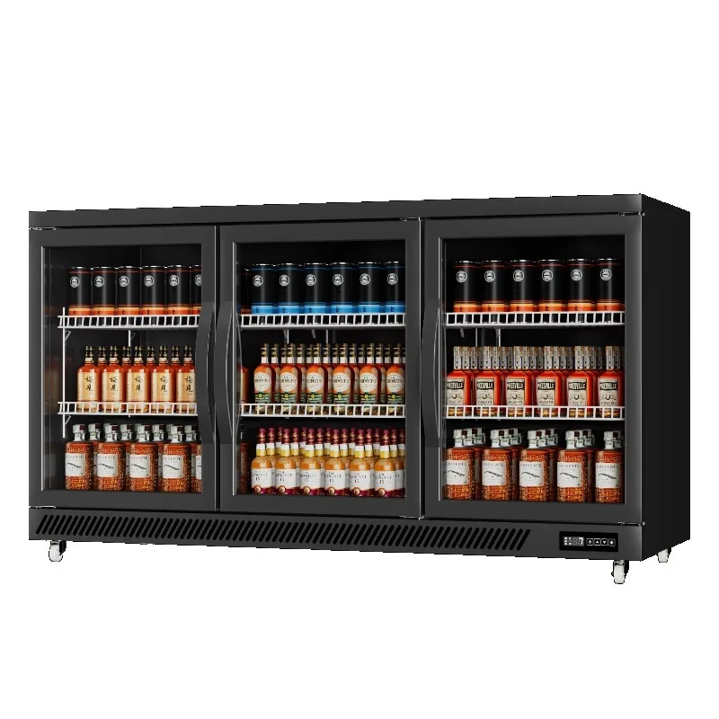 

LED Lighting Beverage Cooler Refrigerated Bar Cabinet Wine Cooler Cabinet Mini Refrigerator