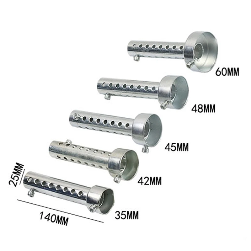 Универсальный глушитель выхлопных газов для мотоцикла, 42/48/60 мм