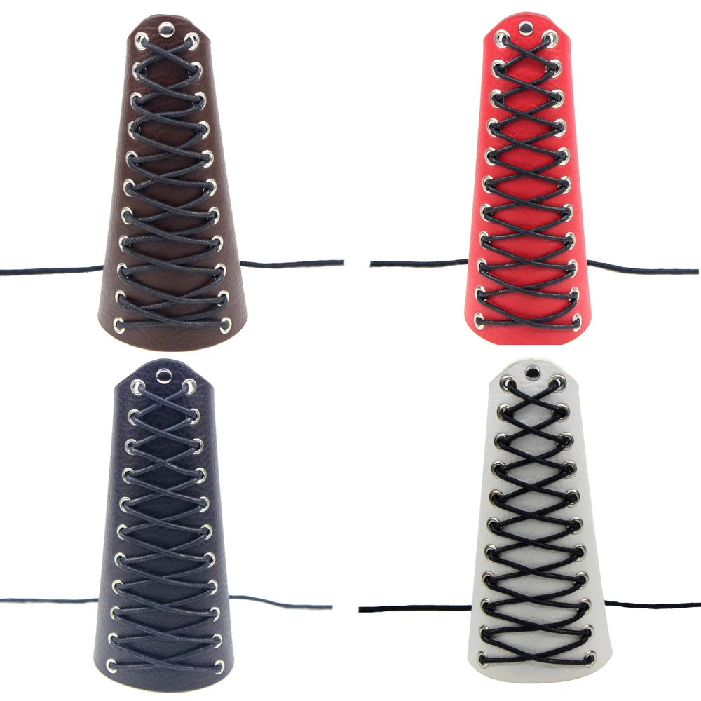 

1 шт. Саморегулируемый кожаный наперсник из полиуретана для стрельбы из лука, традиционная защита для руки