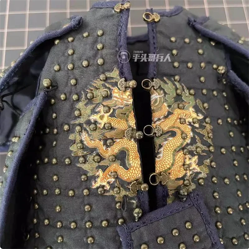 KLG-JIA002 1/6 الجندي خمر سلالة مينغ العام القطن درع نموذج صالح 12 ''عمل الشكل الجسم في الأوراق المالية