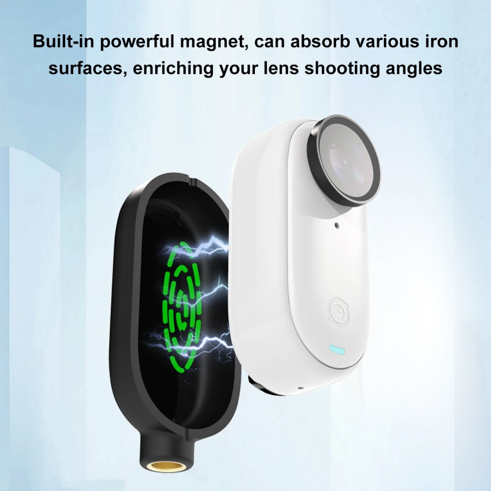 Корпус PULUZ, магнитная пластиковая защитная рамка, клетка для аксессуаров для камеры Insta360 GO 3,