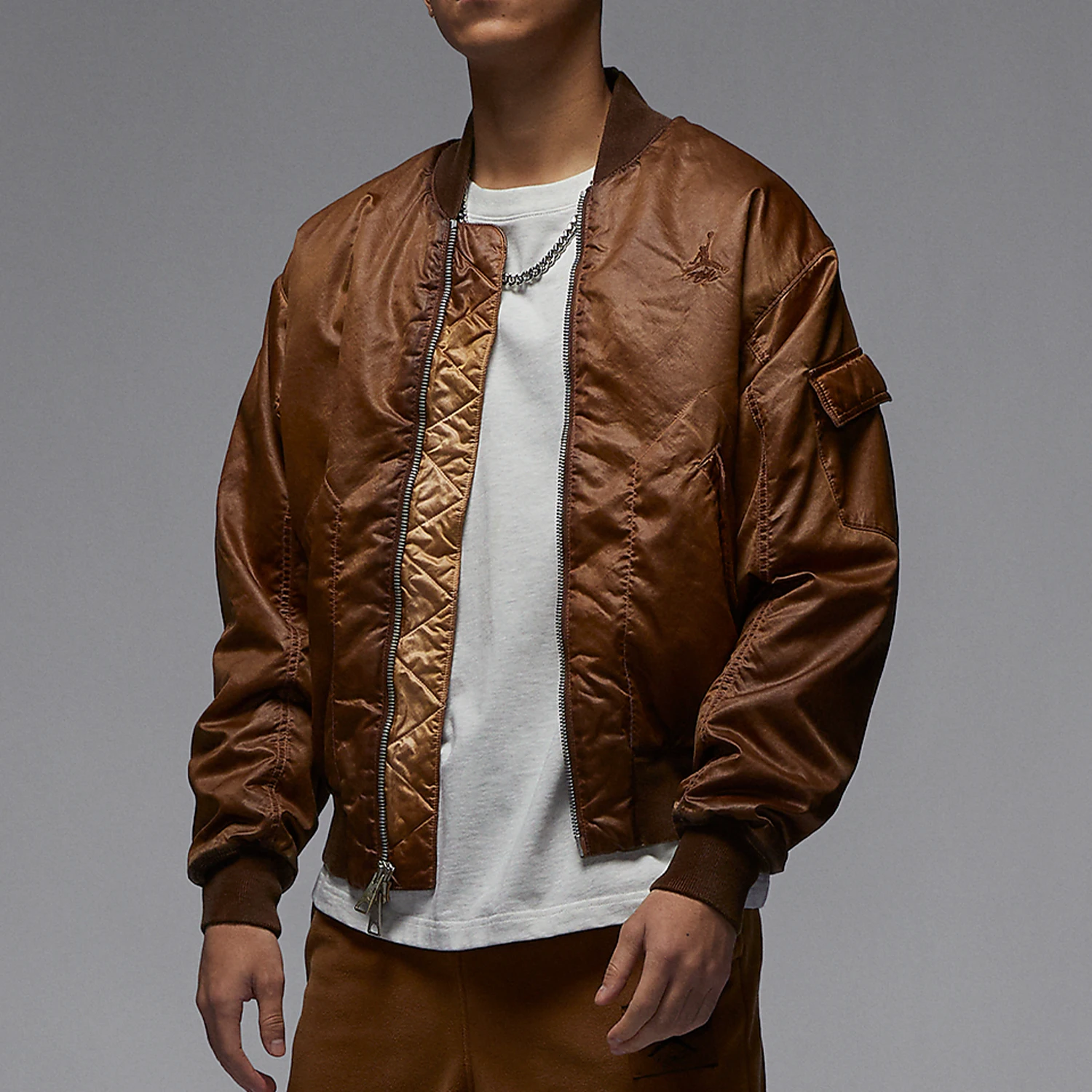 

Nike genuine Spring New Men's Loose Sport Zip-Up Jacket FN6544-231