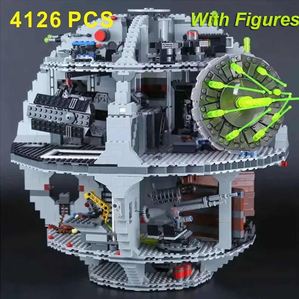 UCS In stocks Death Star moc Ultimate Weapon Building Block bricks star model 75159 Christmas’ 4016pcs Set 05063