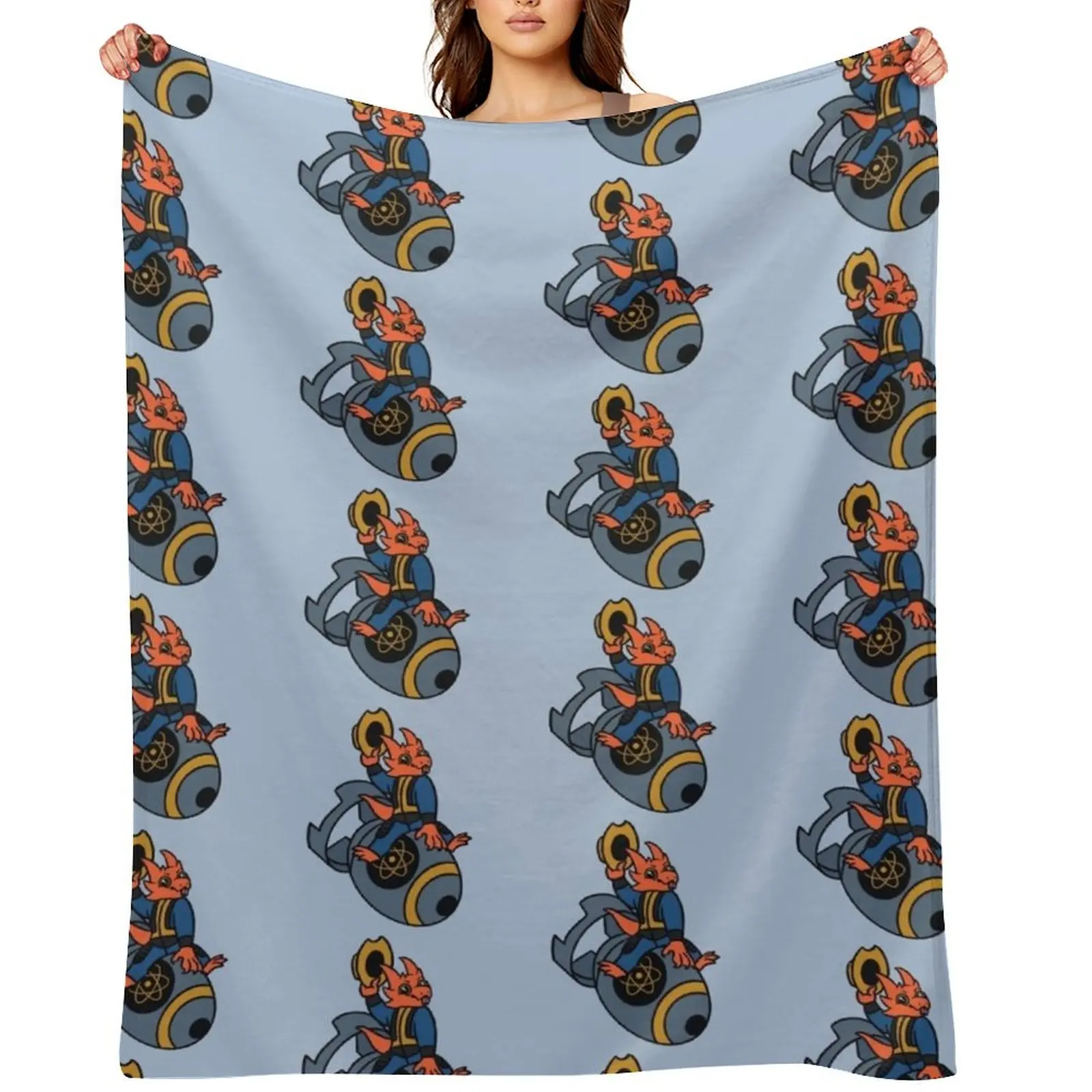 

Atomic Veek Throw Blanket manga Bed blankets ands For Decorative Sofa Blankets