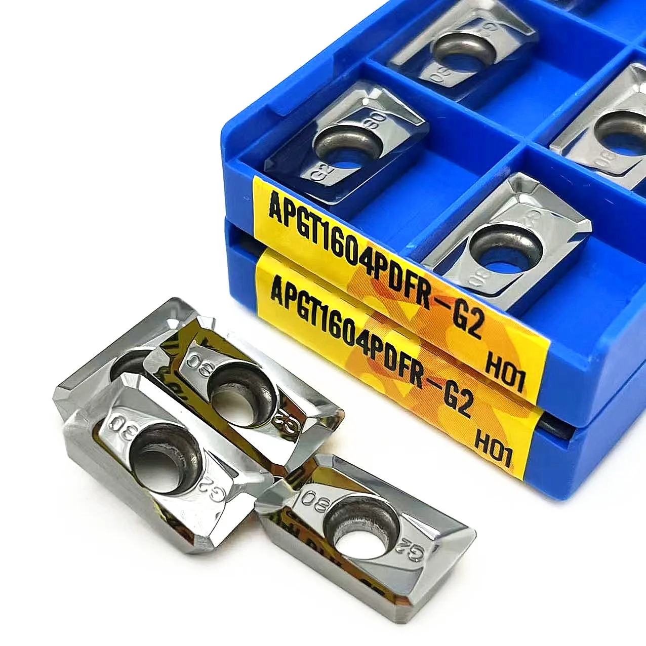 Alumínio torneamento ferramenta para torno CNC, fresagem inserir, APKT1604 PDFR, MA3 H01, alumínio insere, APKT 1604 MA H01