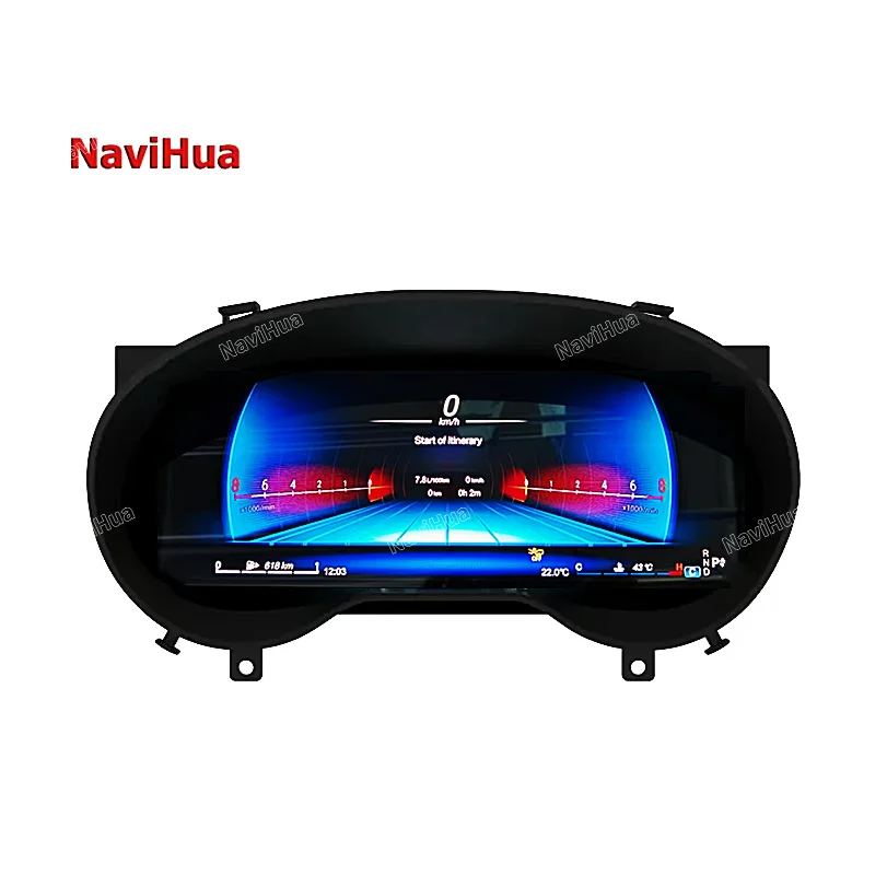 12.3 Inch Car LCD Dashboard Digital Cluster For Mercedes Benz A CLA GLA Class Auto Speedometer Virtual Cockpit New Upgrade