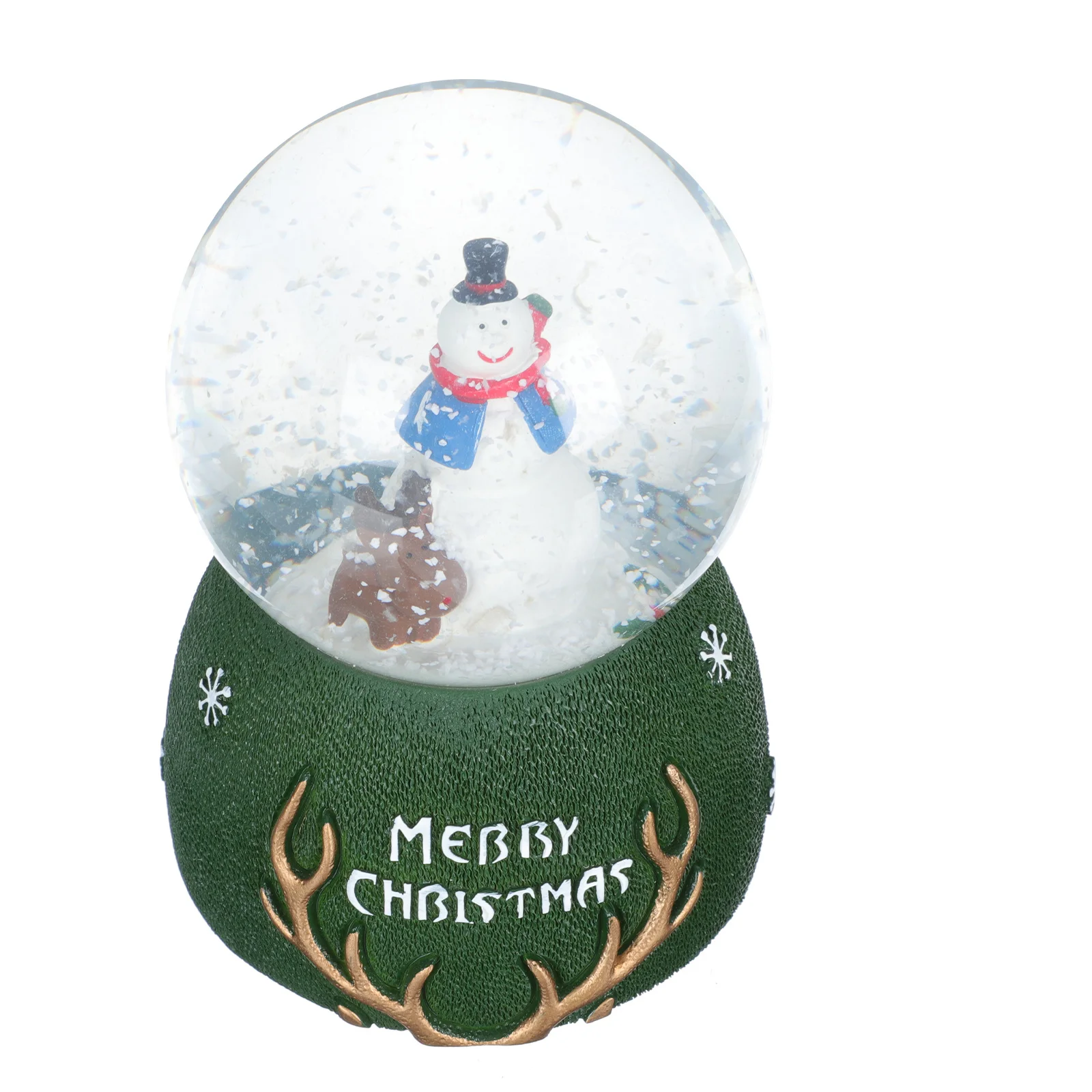 

1Pcs Glowing Musical Ball Christmas Scene Design Elegant Desktop Music Box Decor for Holiday Party Home Decoration Gift Idea