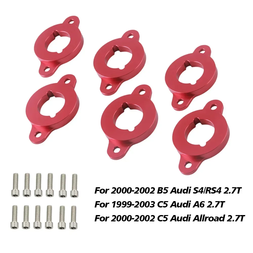 Free Shipping 2.0TFSI Coil Conversion Adapter Plates For Audi B5 S4 C5 A6 Allroad 2.7T Quattro