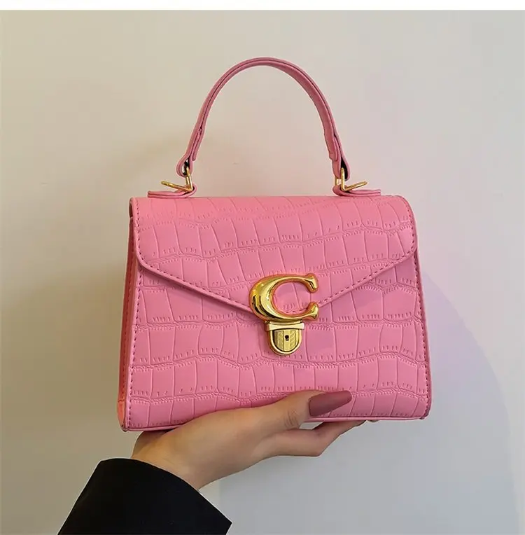 

2025 Vintage Alligator Embossed PU Flip Top Boston Bag | Shoulder Bag for Daily, Work & Night - Soft Durable Adjustable Strap
