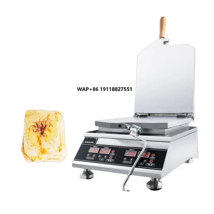 

High Performance Squid Octopus Pressed Pancake Machine Prawn tako Senbei Maker
