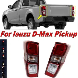 Auto Exterior Acessories For Isuzu DMax D-Max Pickup 2020 2021 2022 Rear Tail Light Brake Light Signal Lamp Car Light Assembly