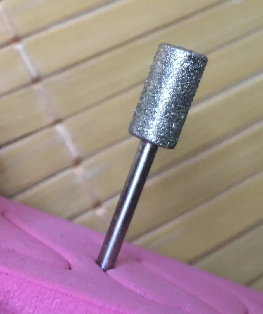 جديد حار 1 قطعة تلميع تقليدي مانيكير باديكير اسطوانة الماس بت لعلاج مسامير القدم الماس لدغ D-1 #3