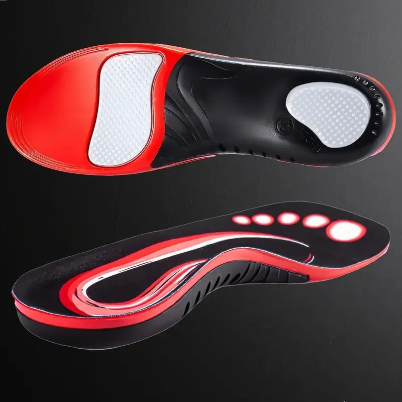 

Premium Orthopedic Heavy Duty Arch Support Insoles for Feet PU Gel Shock Absorption Breathable Feet Pain Care Insole Women Men