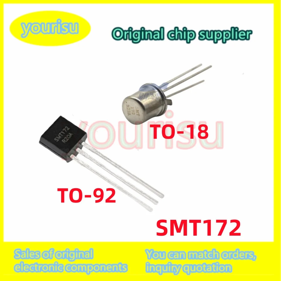 

1 шт./лот, оригинальная прямая вилка SMT172 TO-92 SMT 172 TO-18-92-18, чип датчика температуры