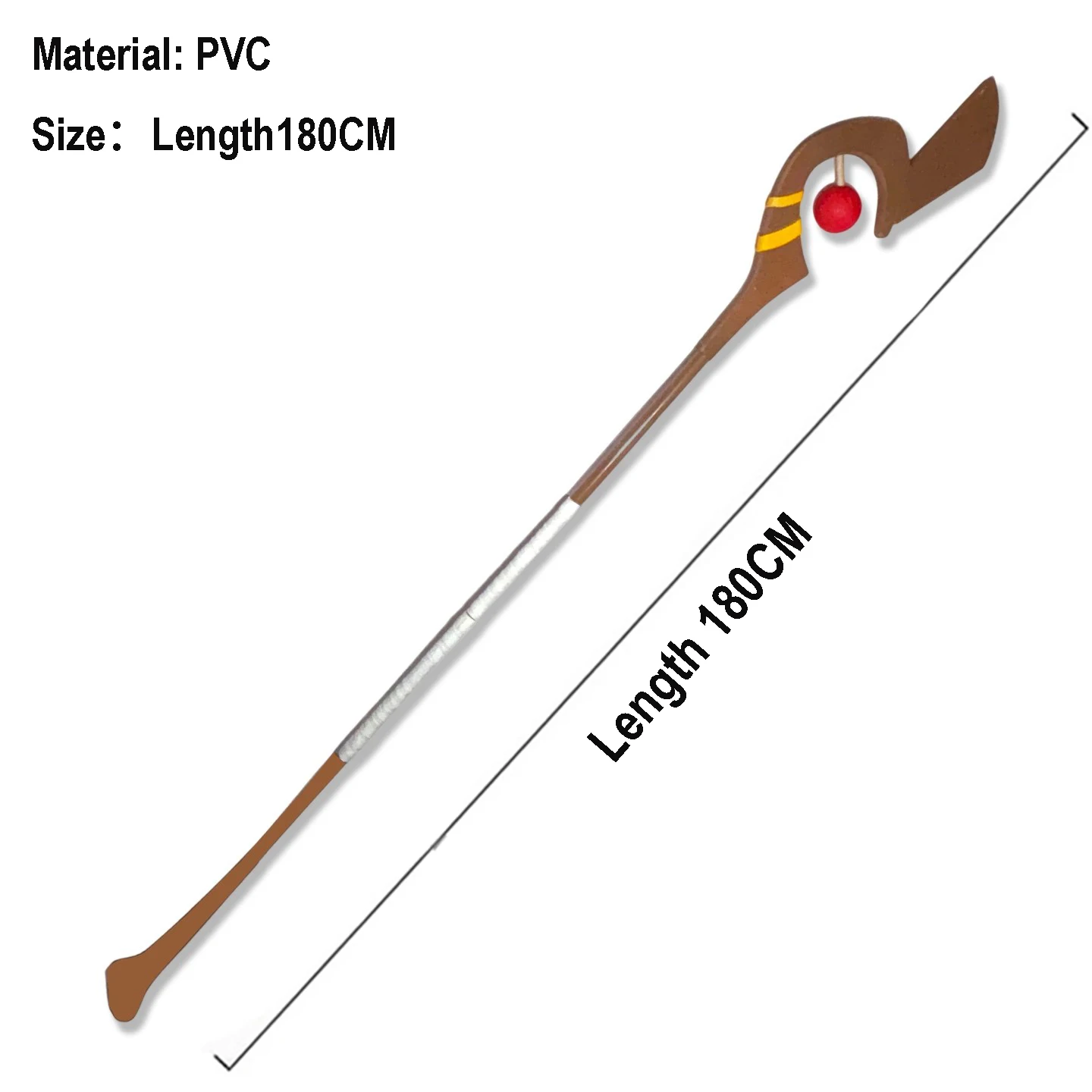 لعبة عصا كونوسوبا ميجومين أسلحة الذراع الموظفين عصا للمشي نعمة الله على هذا العالم الرائع هالوين أنيمي تأثيري الدعائم