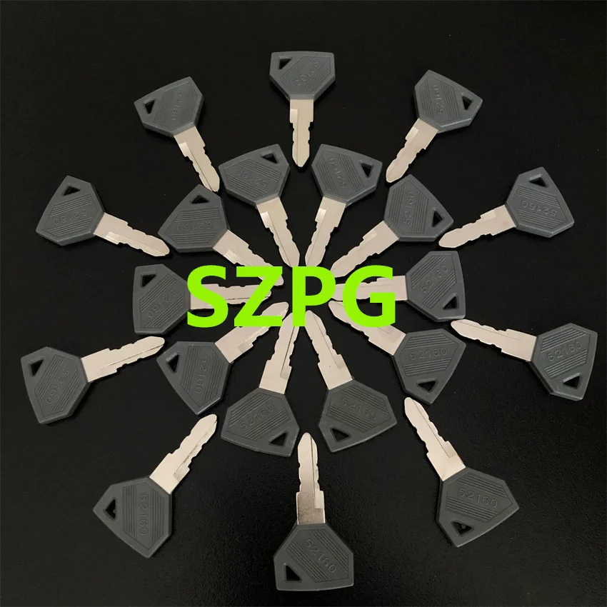 5/10/20PCS 52160 Key 198360-52160 For Yanmar Machine Tractor Excavator Grader Dozer SC2450 EX2900 SC2400