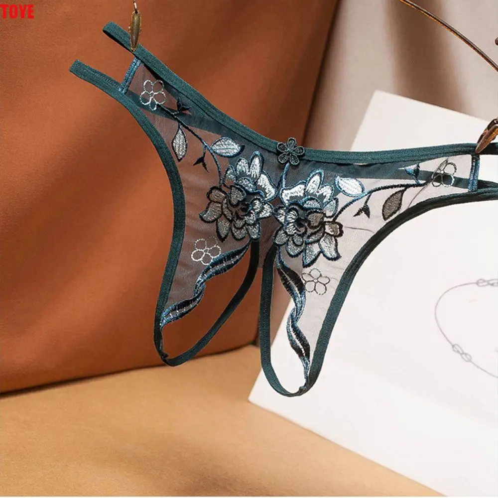 

Сексуальное женское белье с открытой промежностью и низкой талией, прозрачные стринги без вырезов, нижнее белье, трусики, стринги