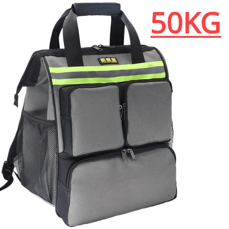 bolsa impermeavel para ferramentas espaciais grandes mochila multifuncional espessamento resistente ao desgaste reparo eletrico do ar condicionado 01