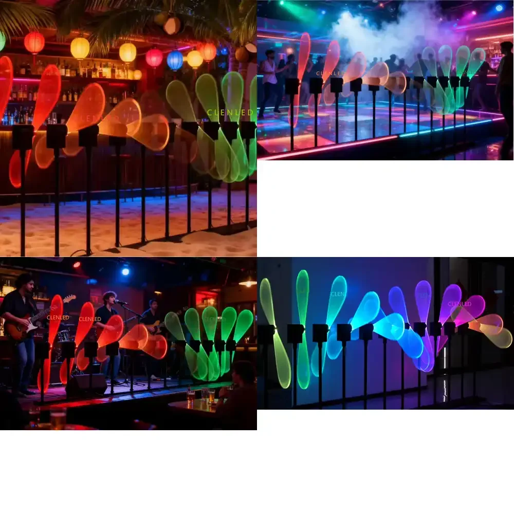 

Светодиодная RGB-лампа-трубка с вращением на 360 градусов, 24В, для дискотек, ночных клубов, декораций, DMX-управление, сценическое освещение для мероприятий