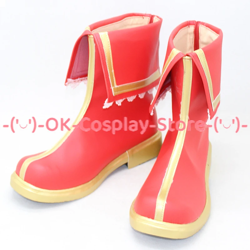 Toyama Kasumi Cosplay Shoes Anime BanG Dream Cosplay Props PU Shoes Halloween Carnival Boots Custom Made