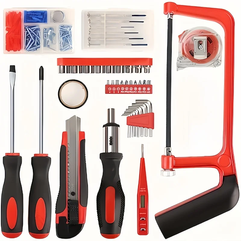 108 Pieces Set of Hardware Gift Tool Set Repair Toolbox Set Multifunctional Combination Tool Set Wholesale