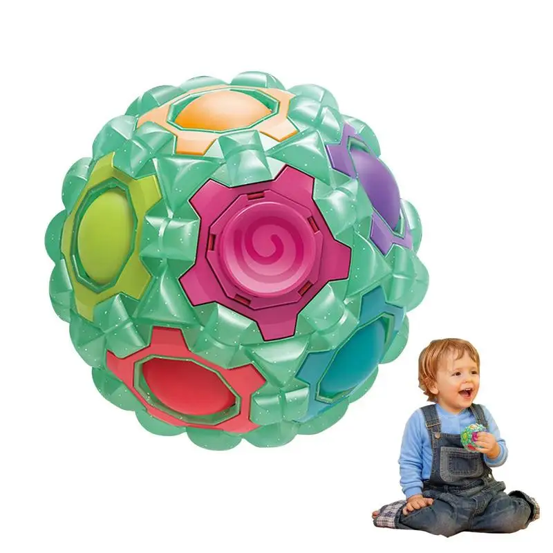 Fidget Ball Puzzle Glow In Dark Giocattolo rompicapo sensoriale Palla colorata per alleviare la pressione per bambini Ragazzi Ragazze Adolescenti Adulti