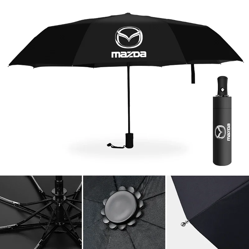 Car Automatic Folding Umbrella For Mazda CX5 CX 5 2012 2013 2014 2015 2016 2017 2018 2019 2020 2021 KE KF Tuning Accessories