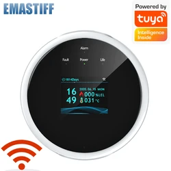 Wifi Natural Gas Sensor Combustible Household Smart LPG Gas Alarm Detector Leakage Sensor Work With tuya Smart APP