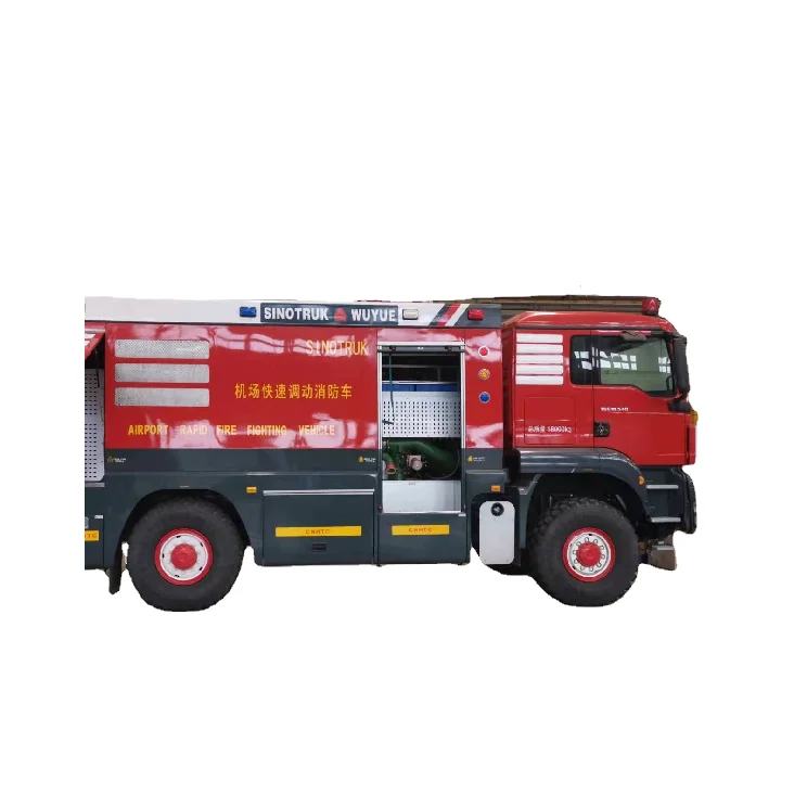 

Fire Fighting Truck Howo New 6x4 10 Wheel Tires Fire Ladder Trucks Water Storage Tank Emergency Rescue Fire Truck for Sale