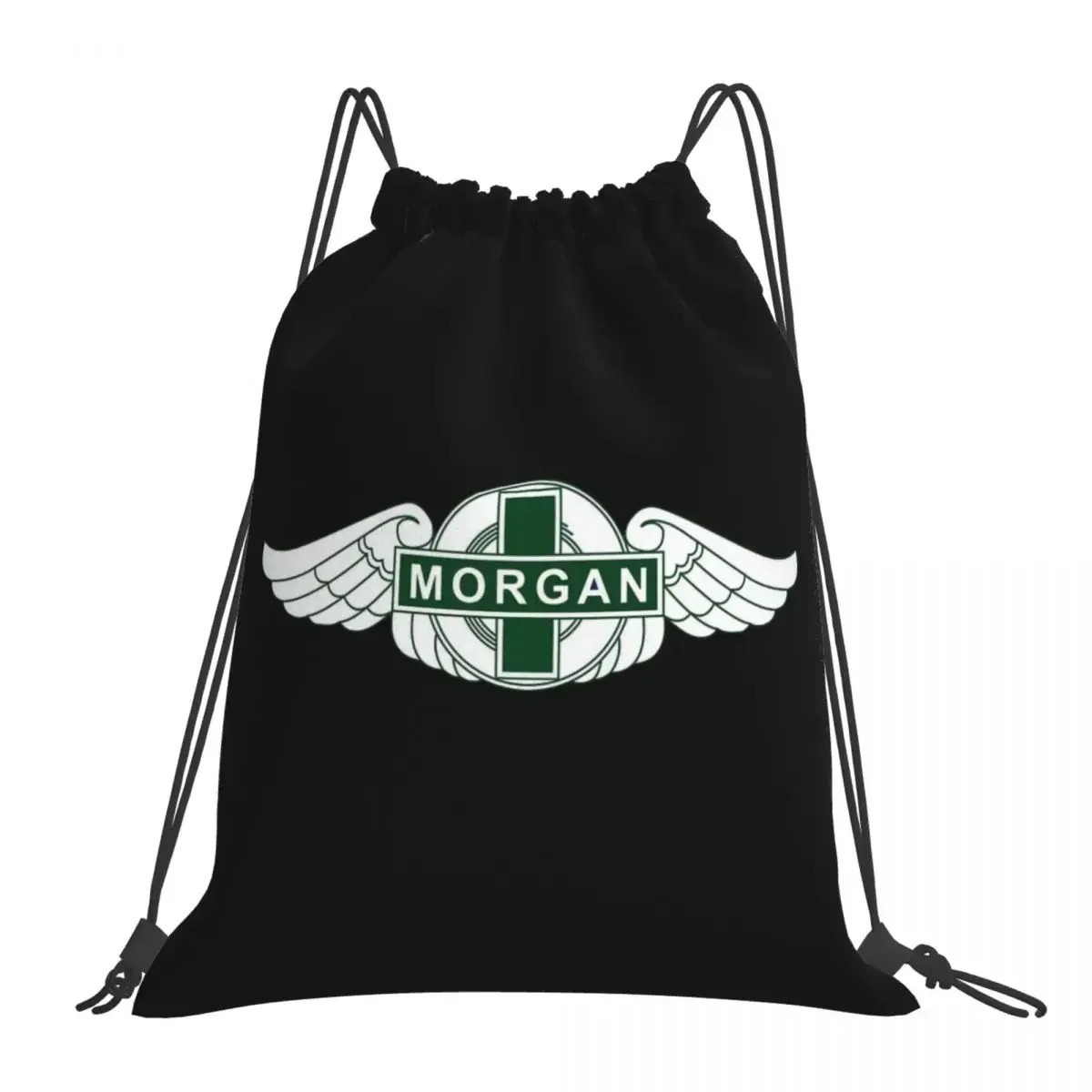 Morgan Motor Car Company Backpacks Portable Drawstring Bags Drawstring Bundle Pocket Sports Bag BookBag For Travel Students