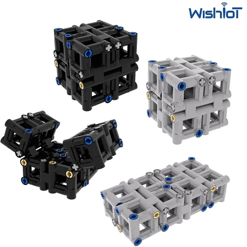 

Конструктор MOC 3x3: Трансформируемый Кубик Рубика, Набор Строительных Блоков MOC, Сборный Образовательный Набор, Маленькие Кирпичики, Игрушка, Подарки