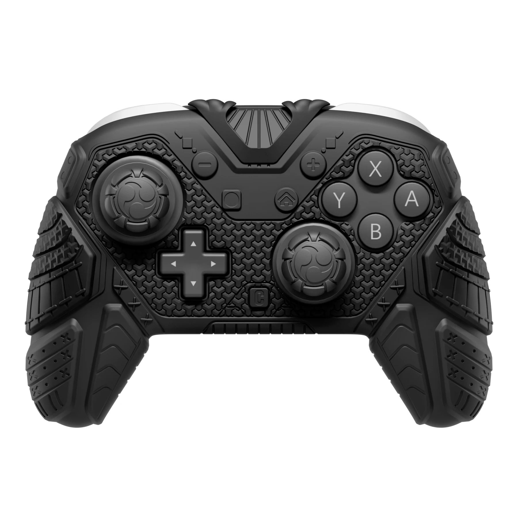 PlayVital for Nintendo Switch 2 Pro Controller Cover – Samurai Armor Edition Silicone Case w/ Back Button Caps & Thumbstick
