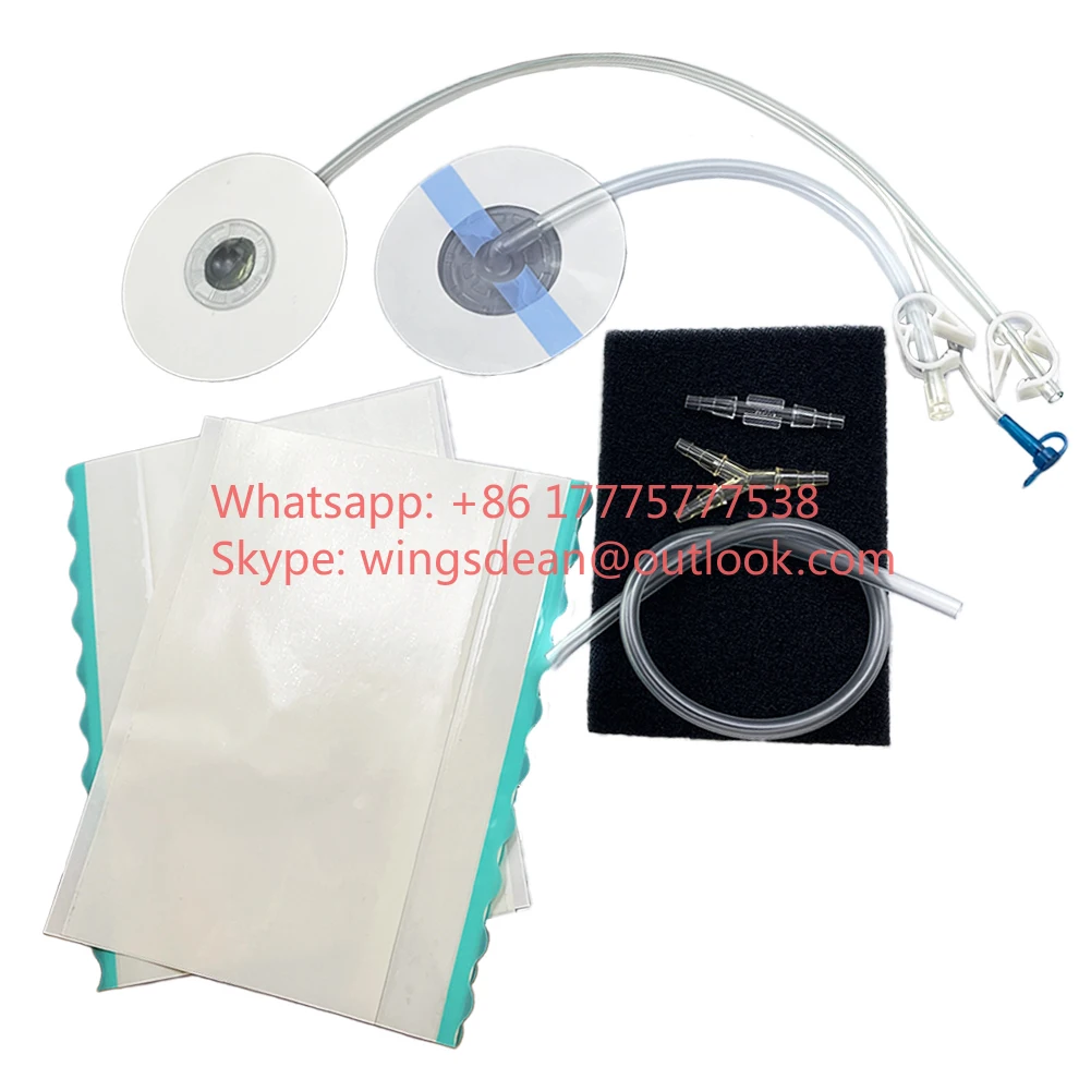 

Disposable Medical Consumable Factory PU Foam Medical Dressing Kit NPWT Negative Pressure Wound Therapy Wound Care Foam Dressing