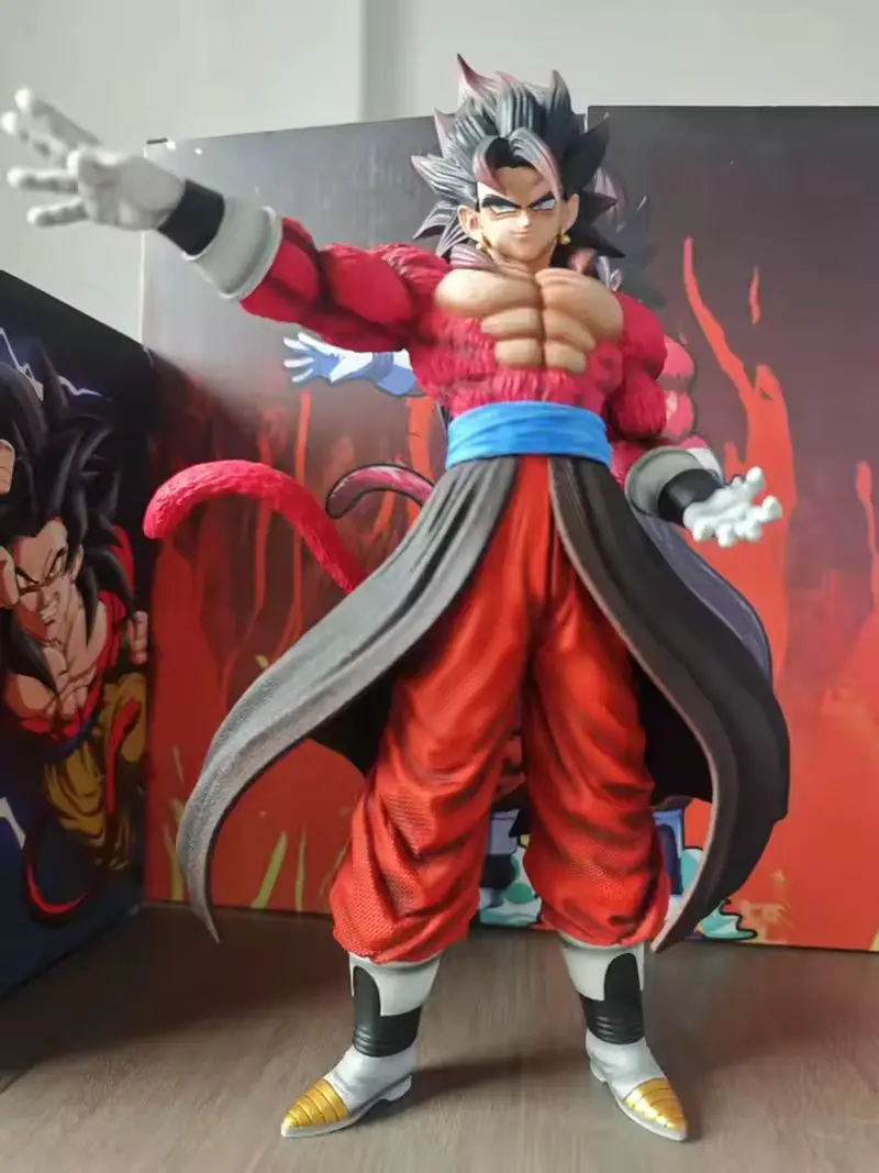 30cm Dragon Ball Xeno Vegito Figure Super Saiyan 4 Vegetto Action Figures Pvc Statue Collection Model Toys Gift