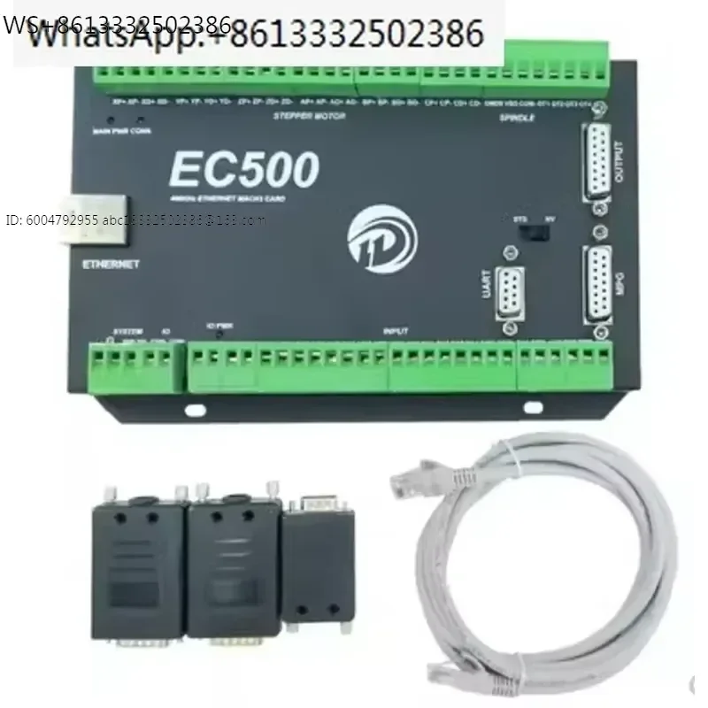Mach3 Nvem-cnc Ec500 Milling Machine Upgrade Ethernet 460kHz 3 4 5 6 Axis Motion Control Card for Mach3 Digital Display