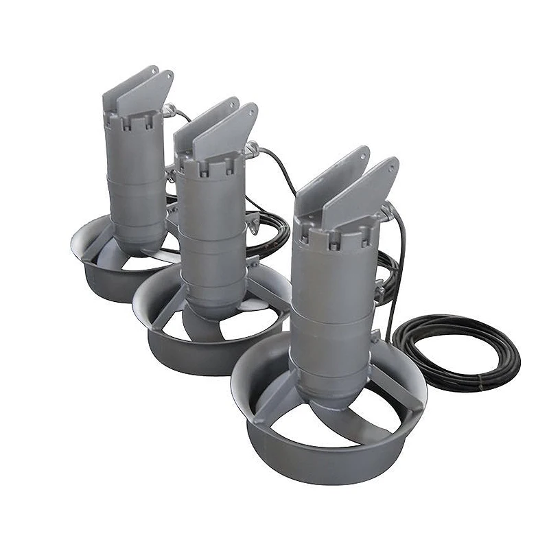 Water Treatment Plant Pumps Stainless Steel Submersible Sewage Agitator Submersible Mixer
