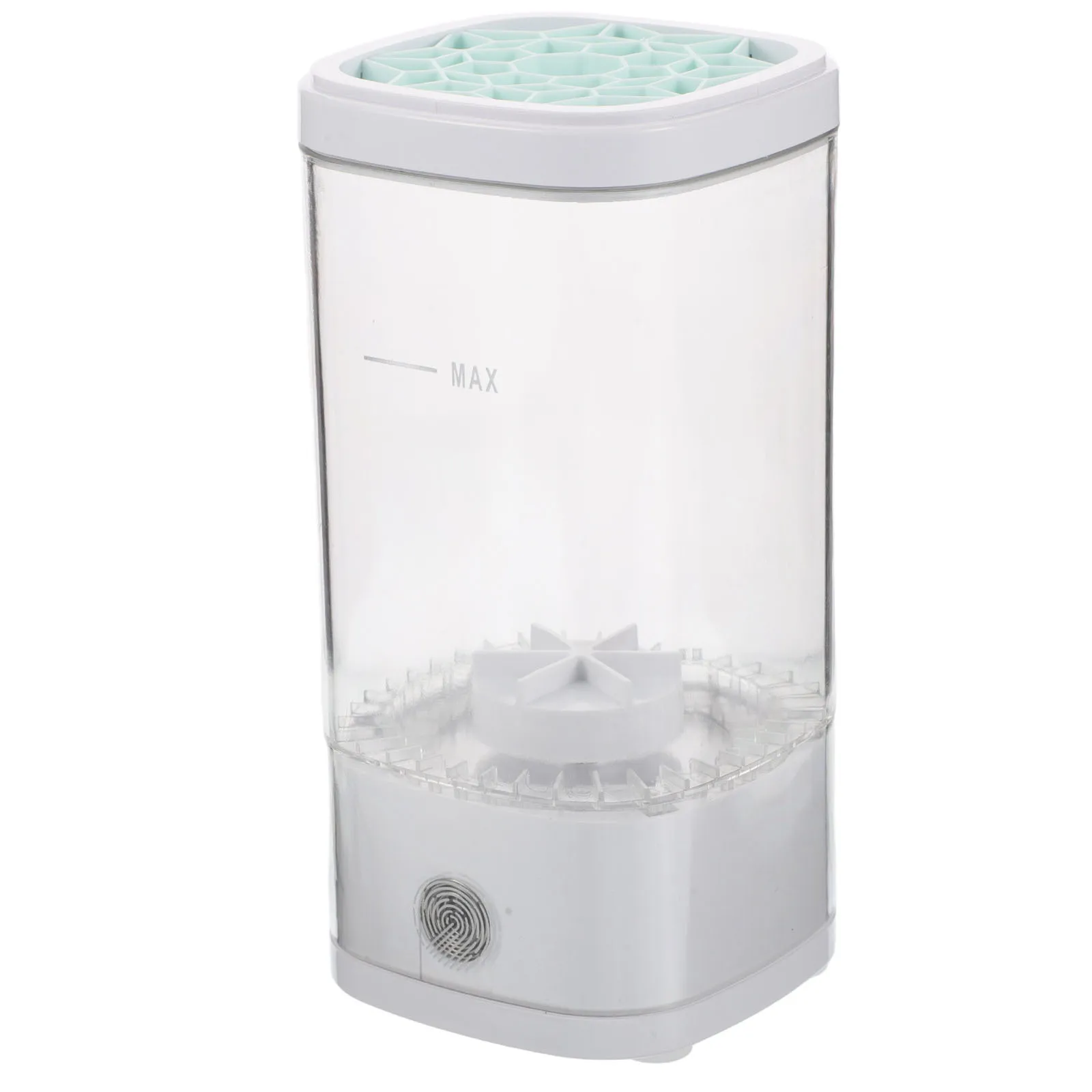 

Electric Makeup Brush Cleaner Usb Rechargeable High Speed Rotating Transparent Design Fast Drying Automatic Cleaning Multi