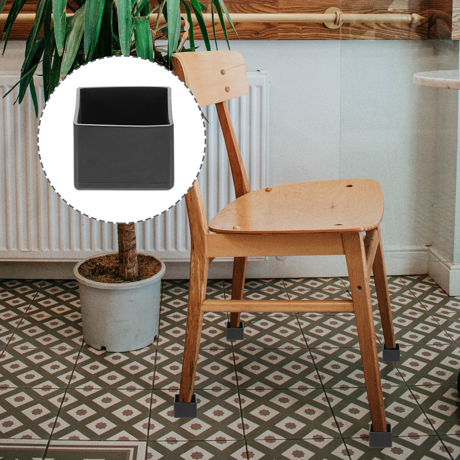 Coussinets de couvre-pieds de chaise, 12 pièces, couvre-pieds de meubles robustes pour canapés, Tables, protection des planchers de bois franc, installation rapide