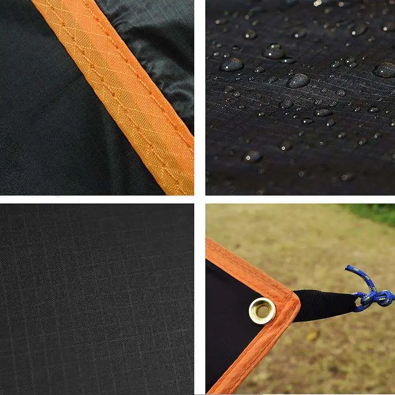 Moisture-proof picnic mat tent thickened waterproof double-sided silicon-coated camping mat outdoor goods camping cloth