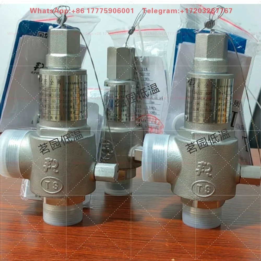 Cryogenic Valve DA22F-25P/40P Stainless Steel Safety Valve Storage Tank, Pipeline Pressure Relief Valve