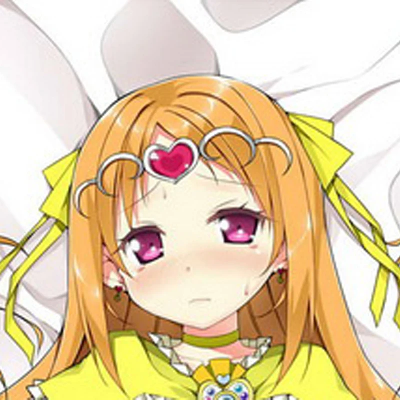 New Pattern Dakimakura Anime Cure Honey Double-sided Print Life-size Body Pillow Cover Bedding Gifts