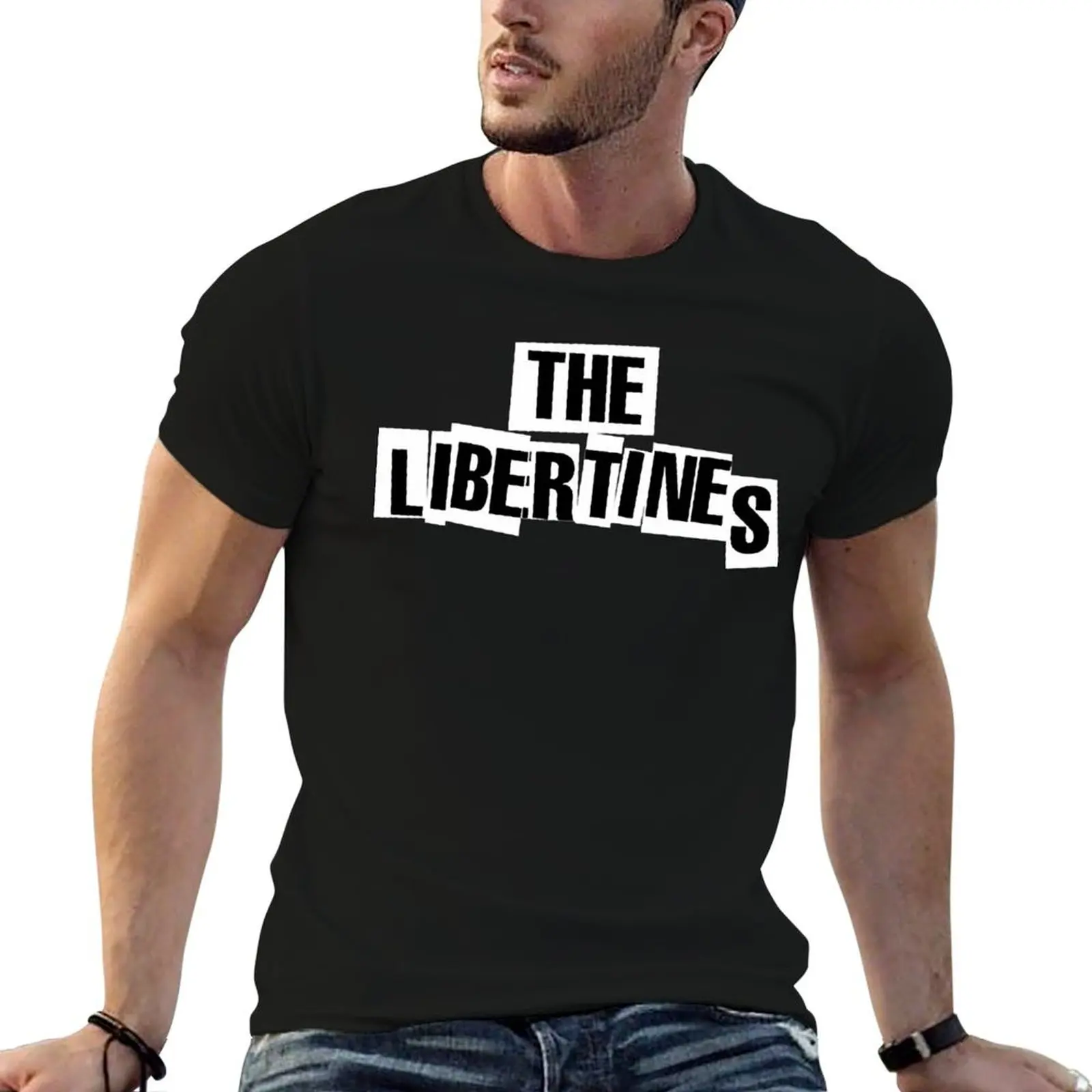 

THE LIBERTINES Logo Merchandise T-Shirt man t shirts cotton man t shirts for men casual man t shirt graphic T-Shirt