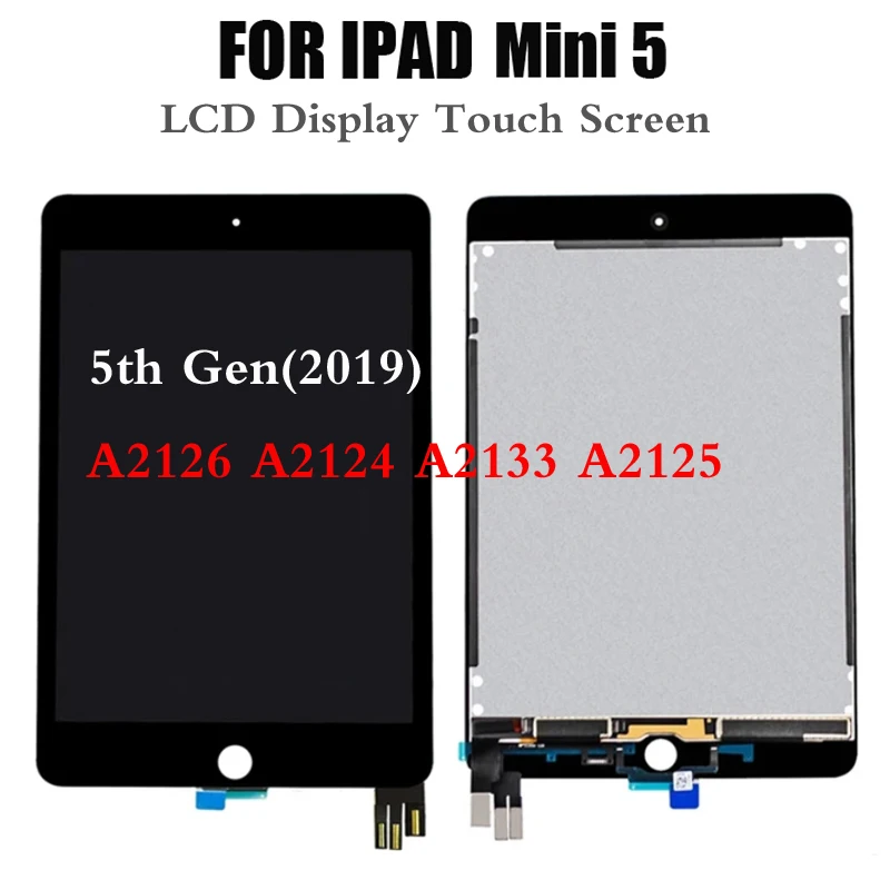 

Для iPad mini 5 mini5 ЖК-дисплей, сенсорный экран, дигитайзер в сборе, панель A2126 A2124 A2133 A2125, сенсорный ЖК-экран, запасные части
