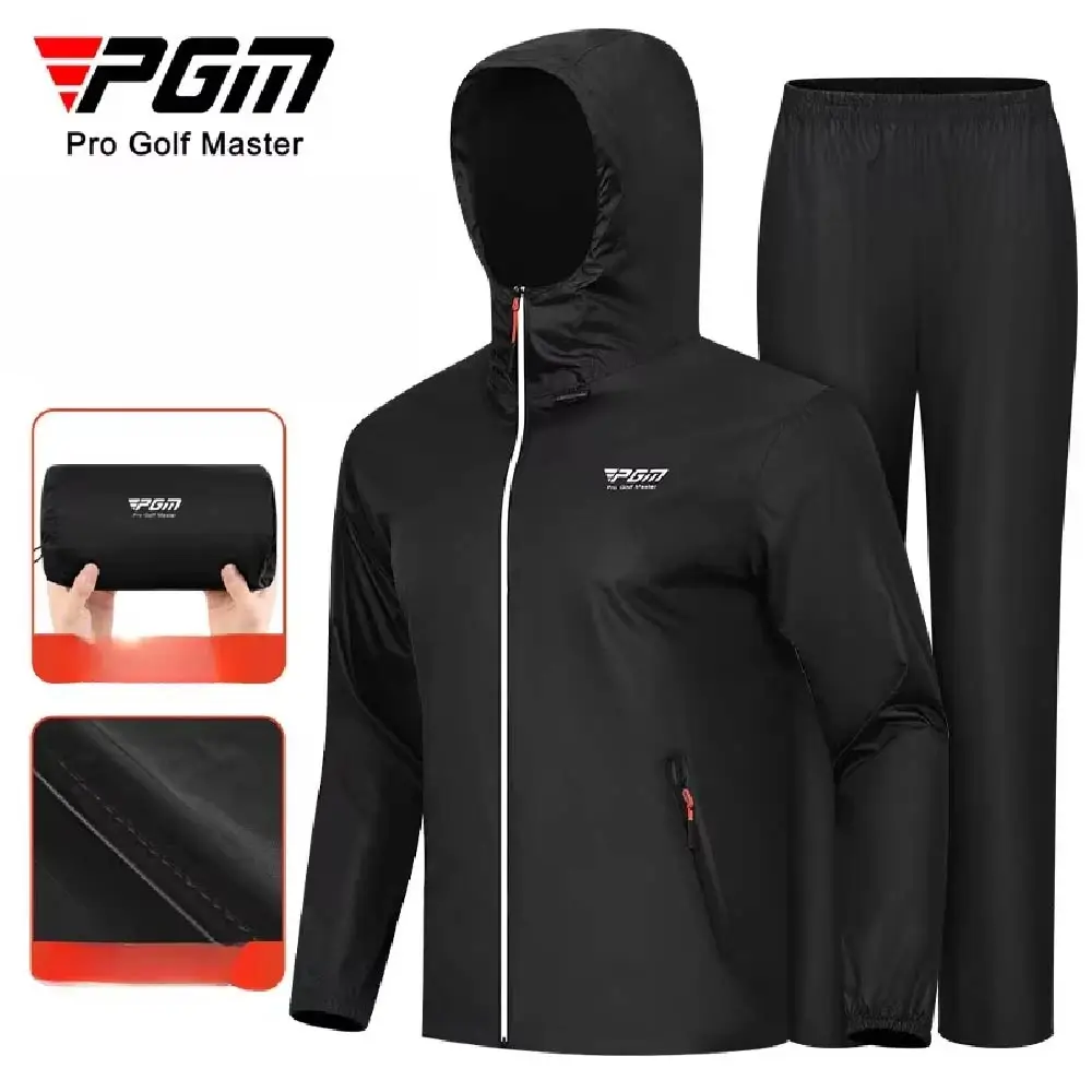 

PGM Rainstorm-proof Split Electric Bike Riding Sports Raincoat Rain Pants Golf Set Full Body Fishing Waterproof Clothing